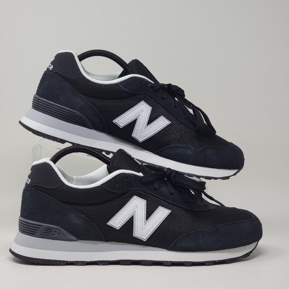 New Balance 515 ML515BLK Black White Suede Mesh Sneakers Men’s Size US 8.5 New main image 9